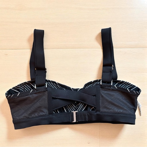 🖤 Athleta Bra-Sized Chevron Bikini Top – 34B/C 🖤 - Picture 6 of 12